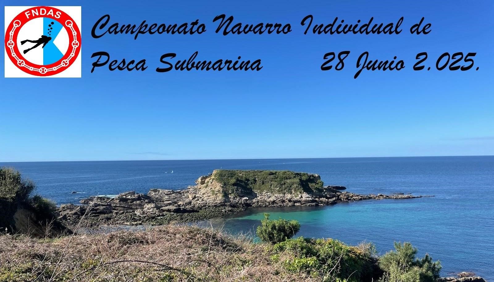 El Campeonato Navarro Individual Navarro de Pesca Submarina por especies se llevar&aacute; a cabo en el mes de junio